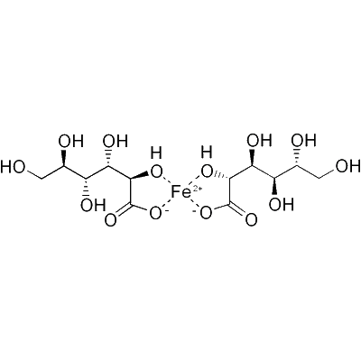 Gluconate de fer_resultat